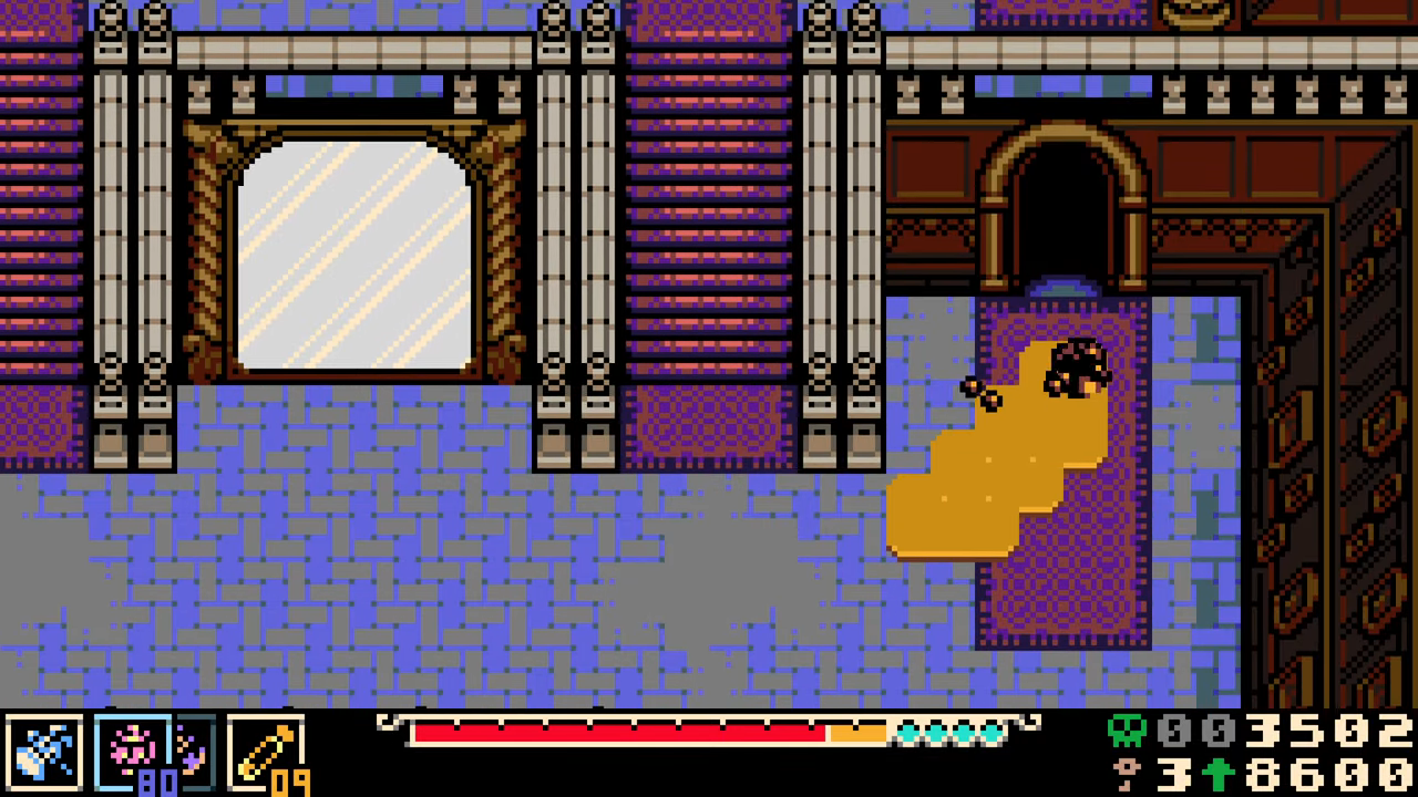 Radiant Manor Foyer Library location in mina the hollower