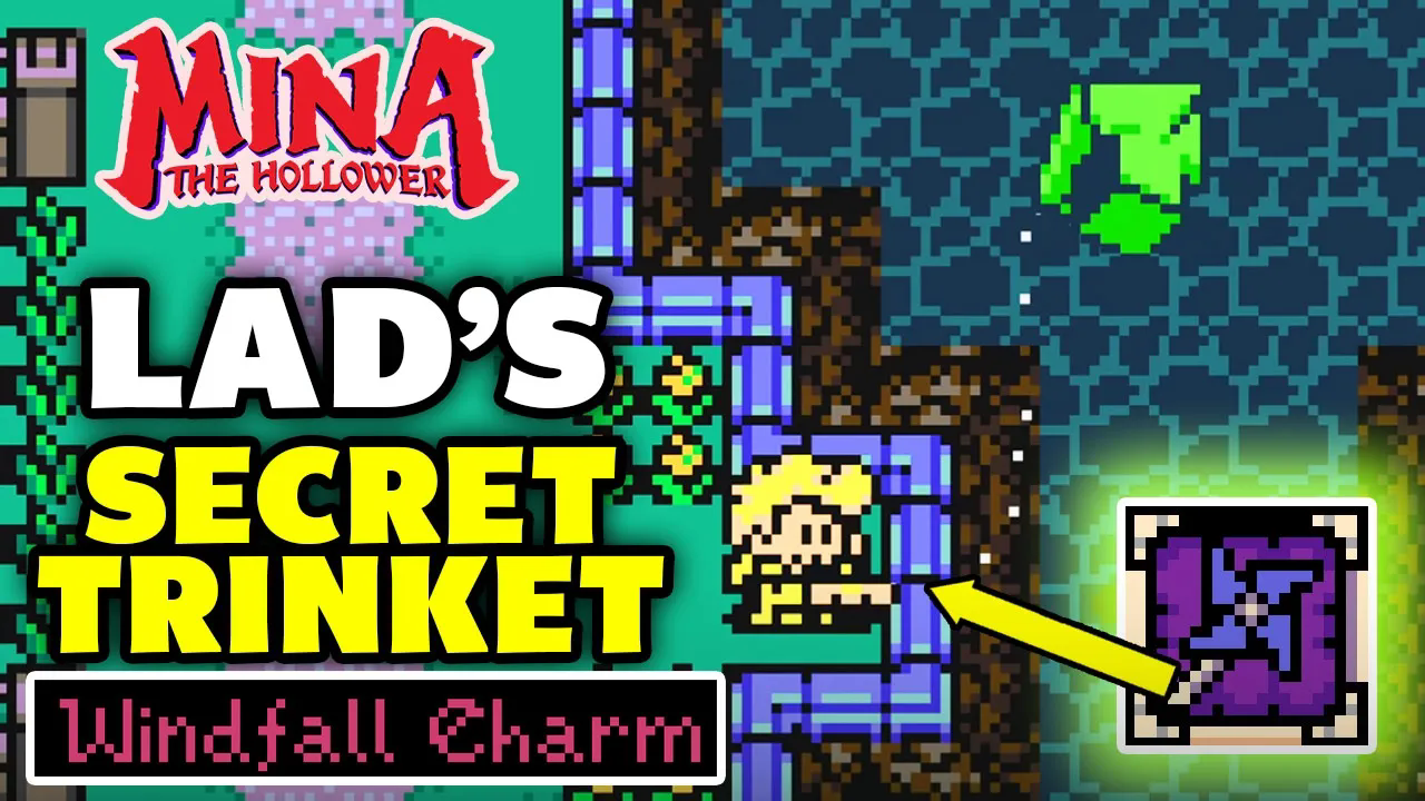 How to get Lad Green Kite SECRET Trinket in Mina the Hollower (Windfall Charm) image